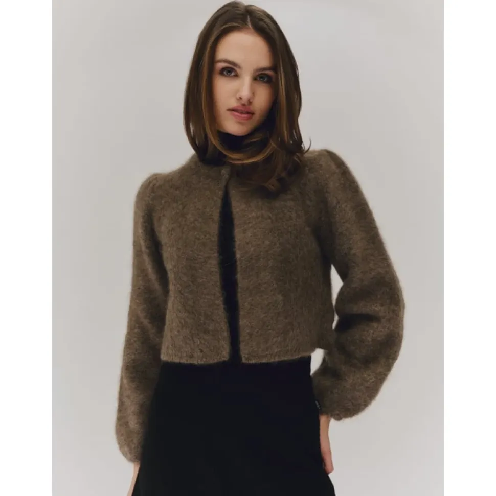 Chunky Mohair Cardigan