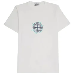 Compass Logo Print T-Shirt
