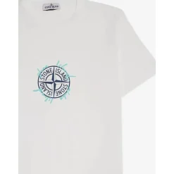 Compass Logo Print T-Shirt