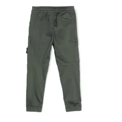 Compass-motif tapered-leg Trousers