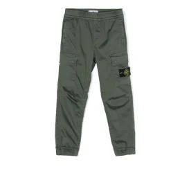 Compass-motif tapered-leg Trousers