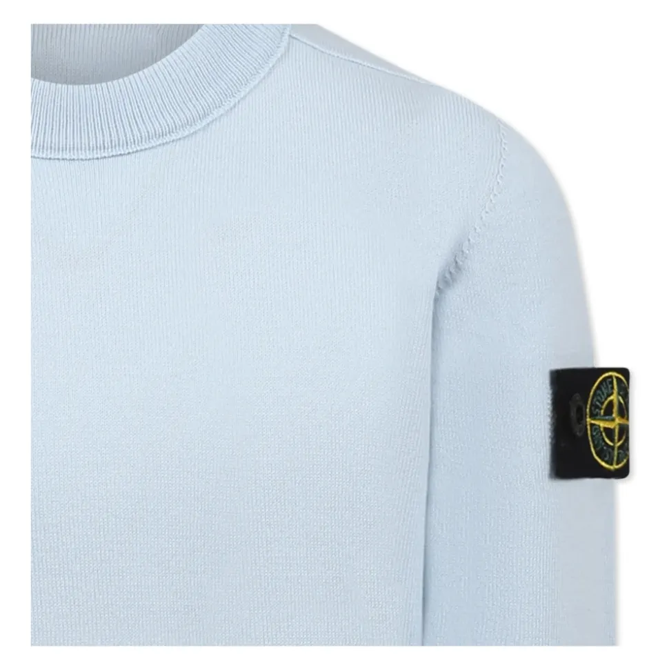 Compass Patch Cotton Sweater