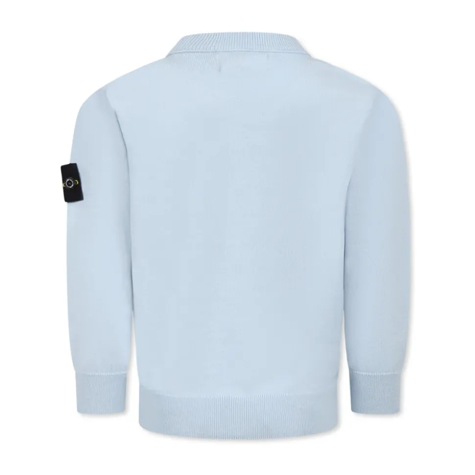Compass Patch Cotton Sweater
