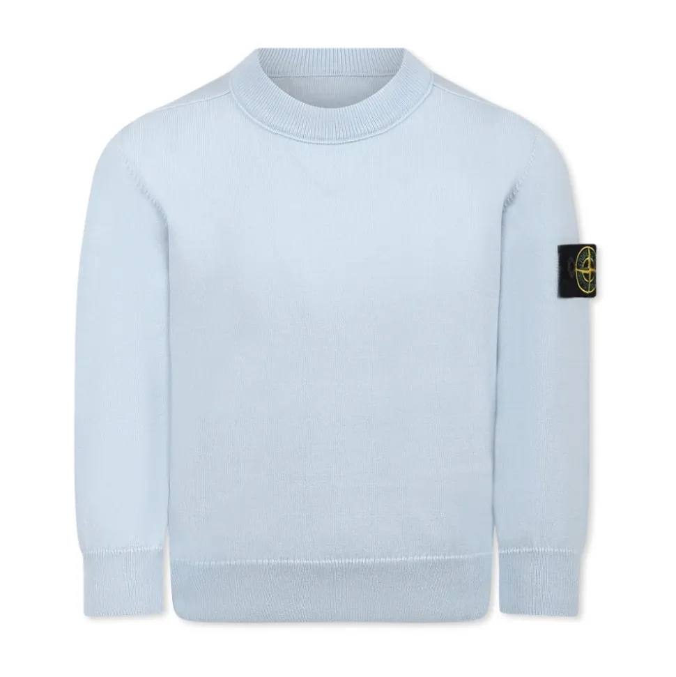 Compass Patch Cotton Sweater