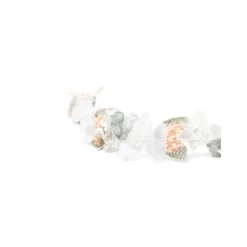 Coroncina con fiori e tulle