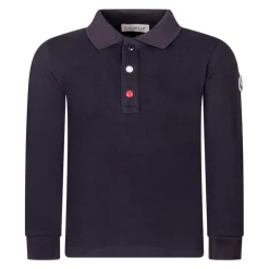 Cotton Piquet Langermet Piké Skjorte
