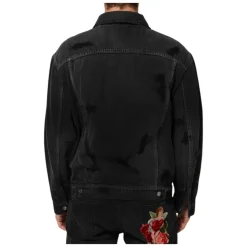 Cotton Stretch Denim Blouson-jakke