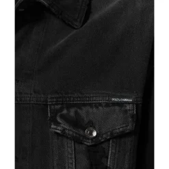 Cotton Stretch Denim Blouson-jakke