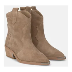 Cowboy flat bootie