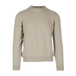 Crew-neck genser i ull og kasjmir