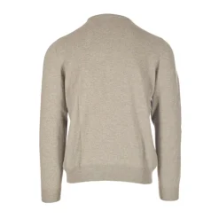 Crew-neck genser i ull og kasjmir