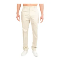 Crinkle Tech Cotton Cargo Pants