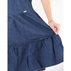 Denimkjole Solsikke