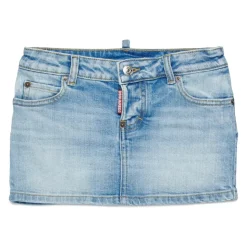 Denim Mini Skirt