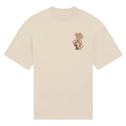D Hibiscus Brodée T-shirt