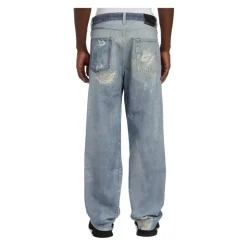 Digital Print Jeans Third Cut