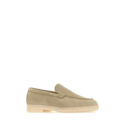 Dove Suede Loafers