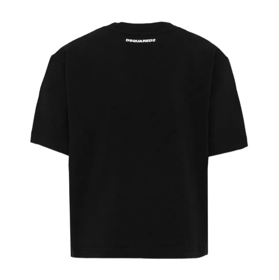 Dsquared2 T-skjorter og poloskjorter svart