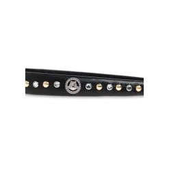 Embellished Leather Headband