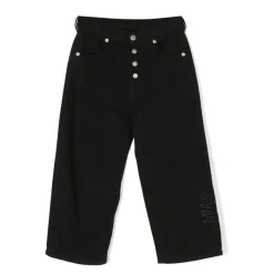 Embroidered Logo Trousers