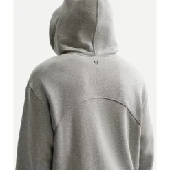 Fleece Reflective Piping Hoodie