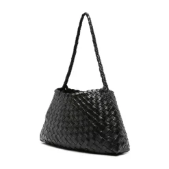 Flettet Skinn Tote Bag