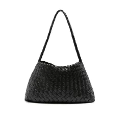 Flettet Skinn Tote Bag