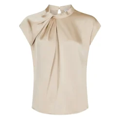 Fleur Drapy Satengbluse