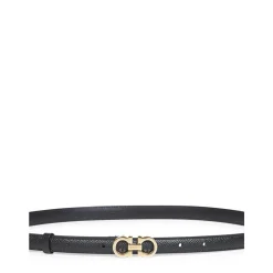 Gancini Leather Belt