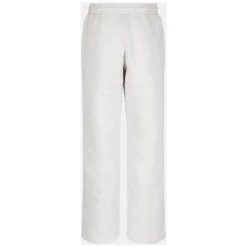 Grå Melange Straight Leg Joggers