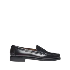 Håndlaget glatt skinn Penny Loafer