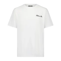 Hvit Logo T-skjorte