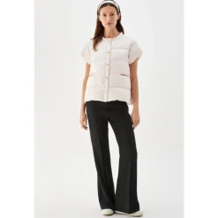 Indie Short Sleeved Down Vest