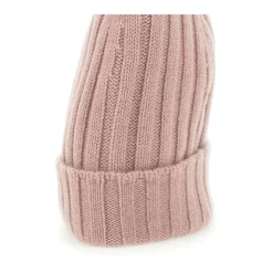 Kasjmir Ribbet Rosa Lue