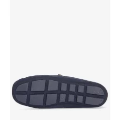 Klassisk Mokkasin Tøffel Navy