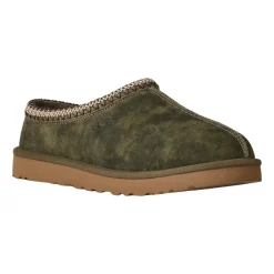 Komfortable Semskede Tøfler i Burnt Olive