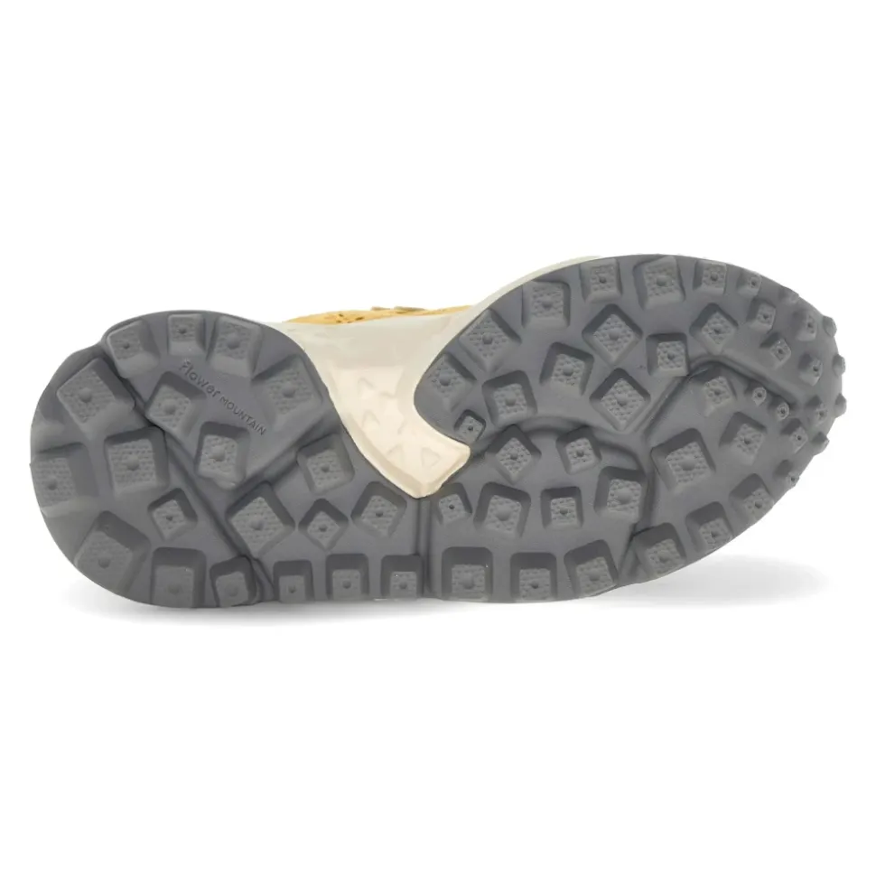 Kotetsu Suede/Knitted Jacquard Sneakers
