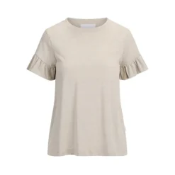 [ Lara Linen tee , Sand ]