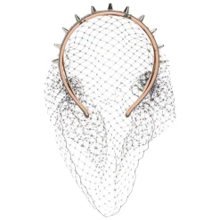 Leather Headband with Studs