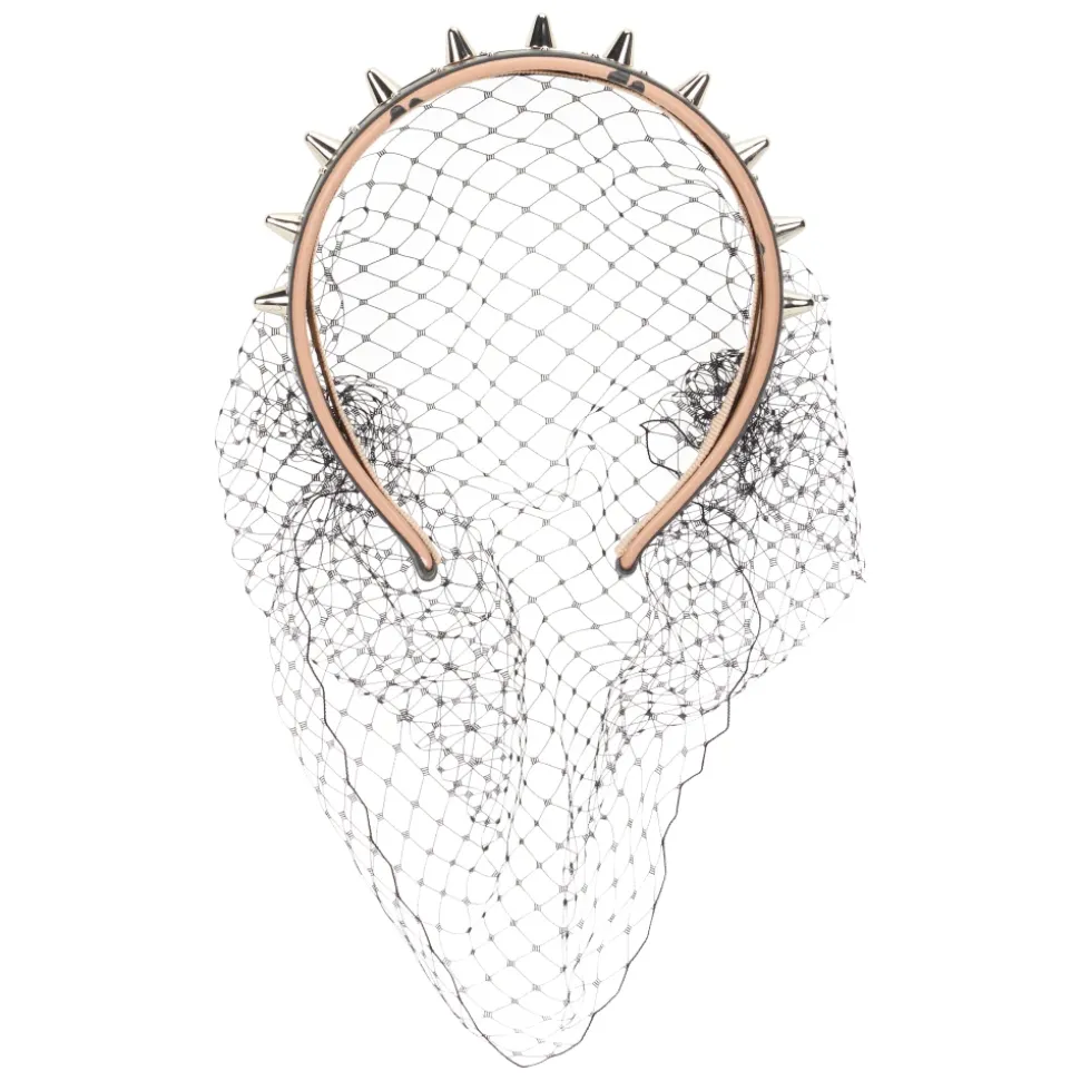 Leather Headband with Studs