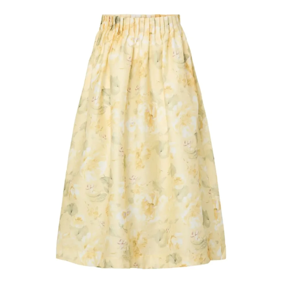 Lemon HW Ankle Skirt