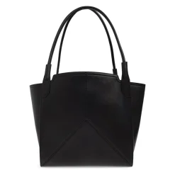 Lær shopper veske