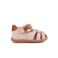 Lyserosa Sandaler med Borrelås
