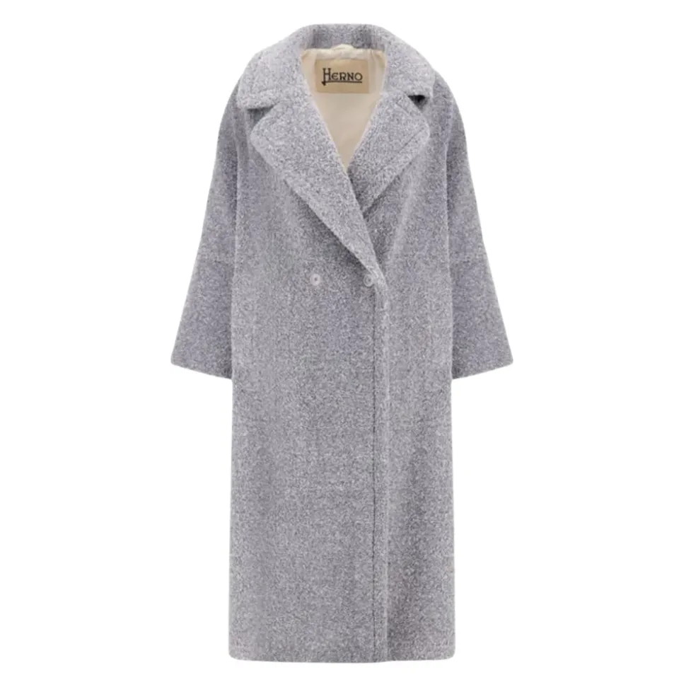 Melange Teddy Coat