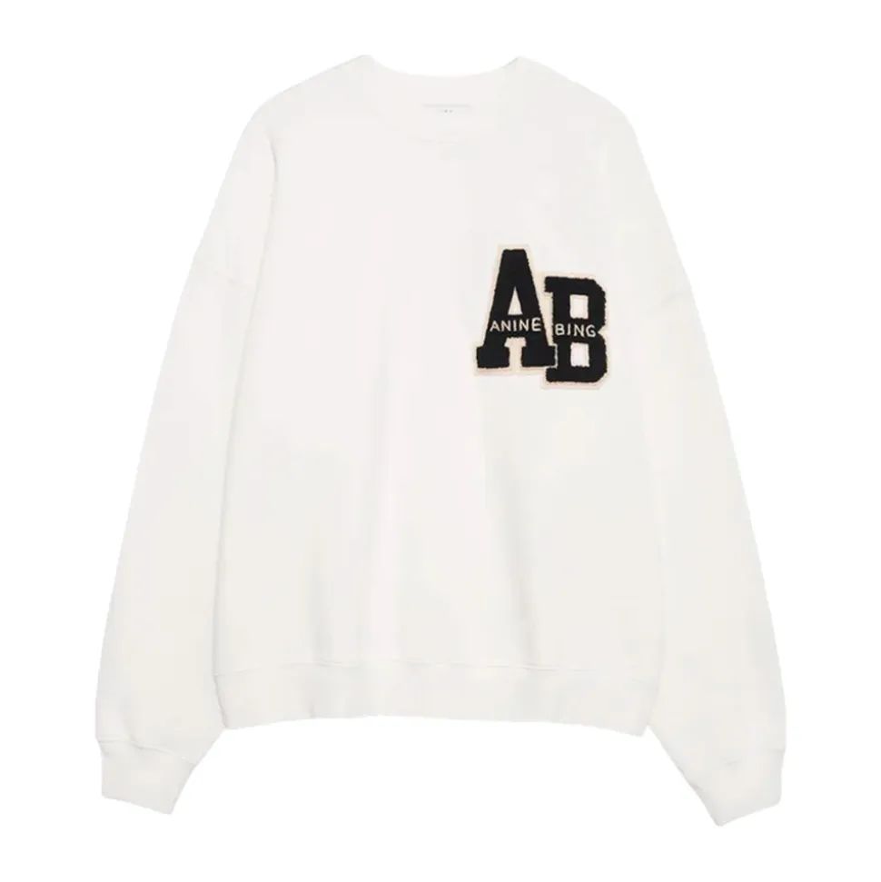 Miles Oversized Sweatshirt Letterman