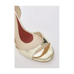 Mirrored Laminated Sandals