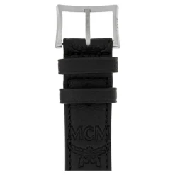 38-41mm Apple Watch-reim i preget monogramlær