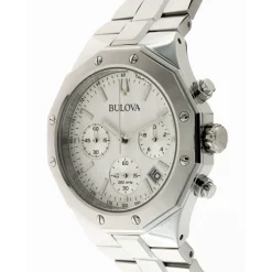 Octagon Chronograph Stål Ur
