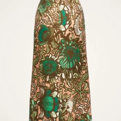 Pencil Skirt i Shot Cotton