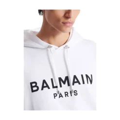 Printed Paris Hoodie